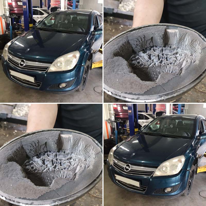 Удалили катализатор на Opel Astra в Тольятти
